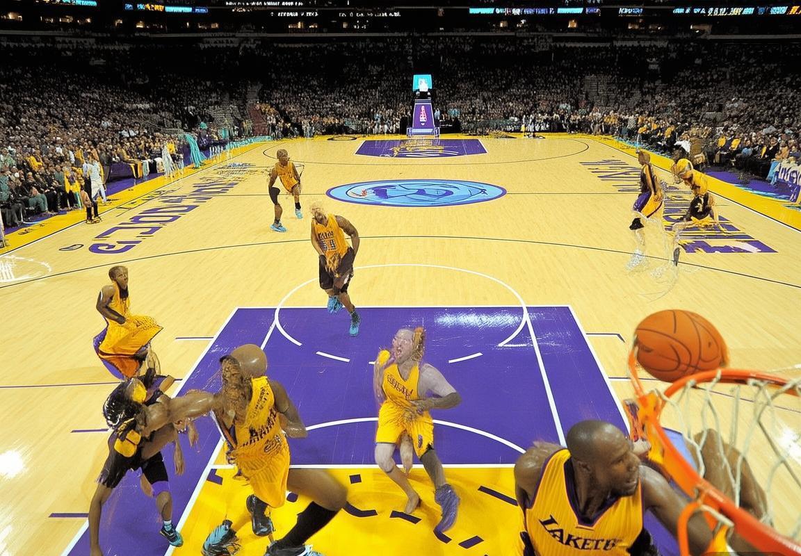 2011年NBA黄蜂对湖人巅峰对决：保罗与科比火花对决(图3)